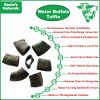 Water Buffalo Horn Tuffie- 100% Natural Dog Treat & Chews;  Grain-Free;  Gluten-Free;  Dog Chewing Dental Toys;  2 COUNT;  7.5 oz